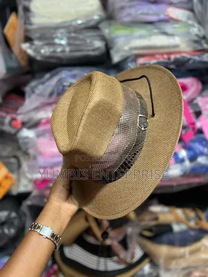 Dark Brown Panama ___Hats for Men Available Kes 900