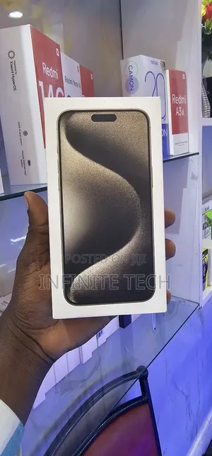 New Apple iPhone 15 Pro 256 GB Black