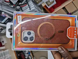 Embossed Carbon Fiber Magnetic Case - iPhone 12 Pro