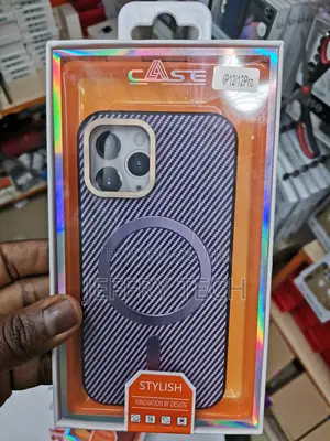 iPhone 12/12 Pro Carbon Fiber Texture Magsafe Phone Case