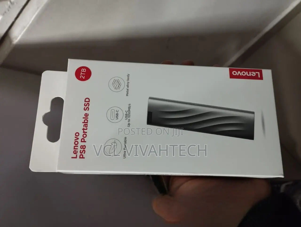 Lenovo Ps8 2tb External SSD