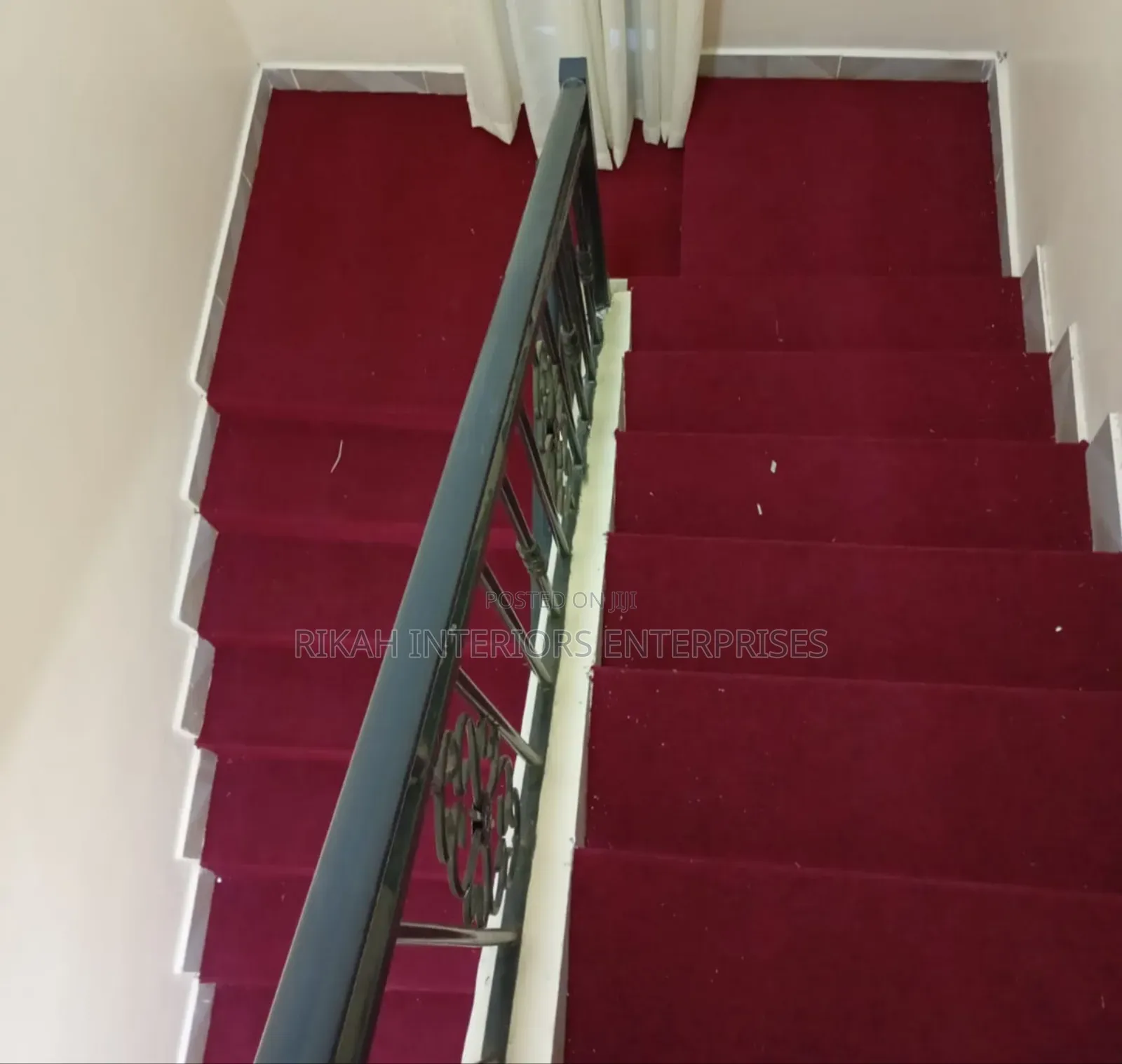 Maroon Delta Wall to Wall Carpets