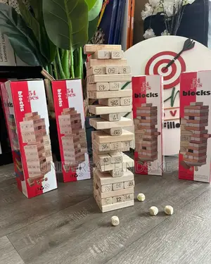 Wooden Jenga Block _Dices Available