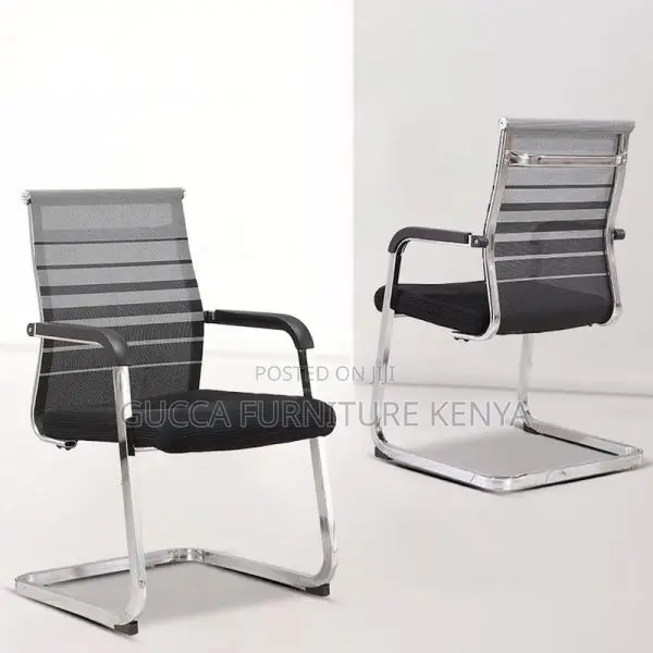 Office Chairs: Fixed Mid Back Conference Style Seating
