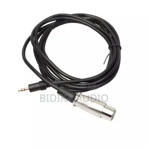 XLR 3p Female to 3.5mm Aux Stereo Male Audio Cable