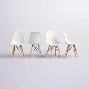 Home Chairs: Indoor Aimes Side Chair in White