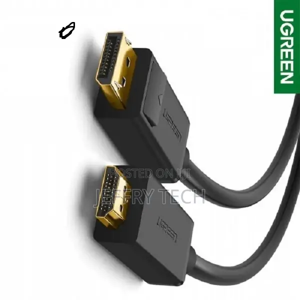 Ugreen Dp Male to Hdmi Male Cable 1.5m (Black) – Dp101