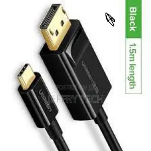 Ugreen Dp Male to Male Cable 1.5m (Black) – Dp102