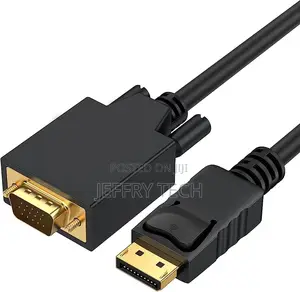 Ugreen Dp Male to Vga Male Cable 1.5m (Black) – Dp105