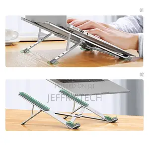 Ugreen Foldable Adjustable Laptop Stand – Silver – Lp451