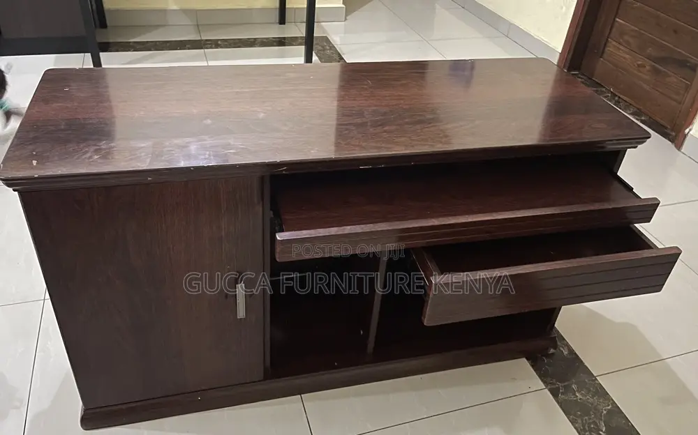 Office Tables:160cm Executive Solid Wood Modern Office Table