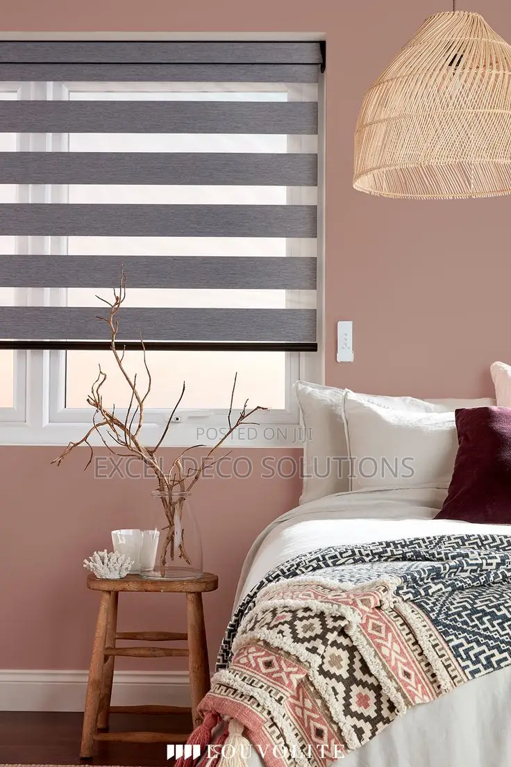Versatile Bold Interior Window Covering-Zebra Blinds