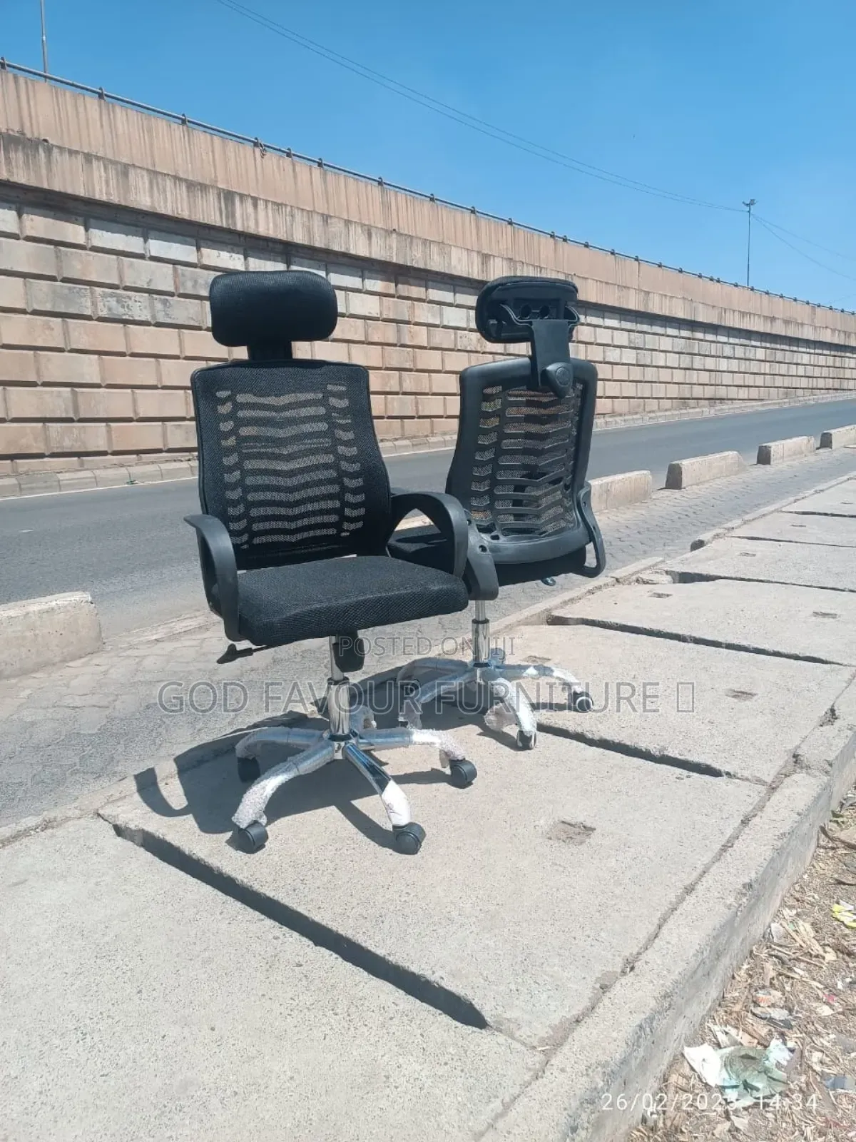 Office Chair With Headrest Tf9jy