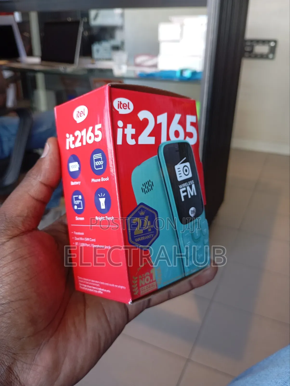 New Itel it2165 Blue