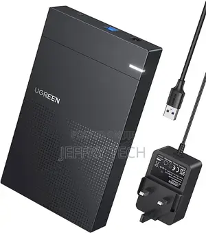 Ugreen Usb 3.0 3.5/2.5 Hard Drive Enclosure Uk Power Adapter