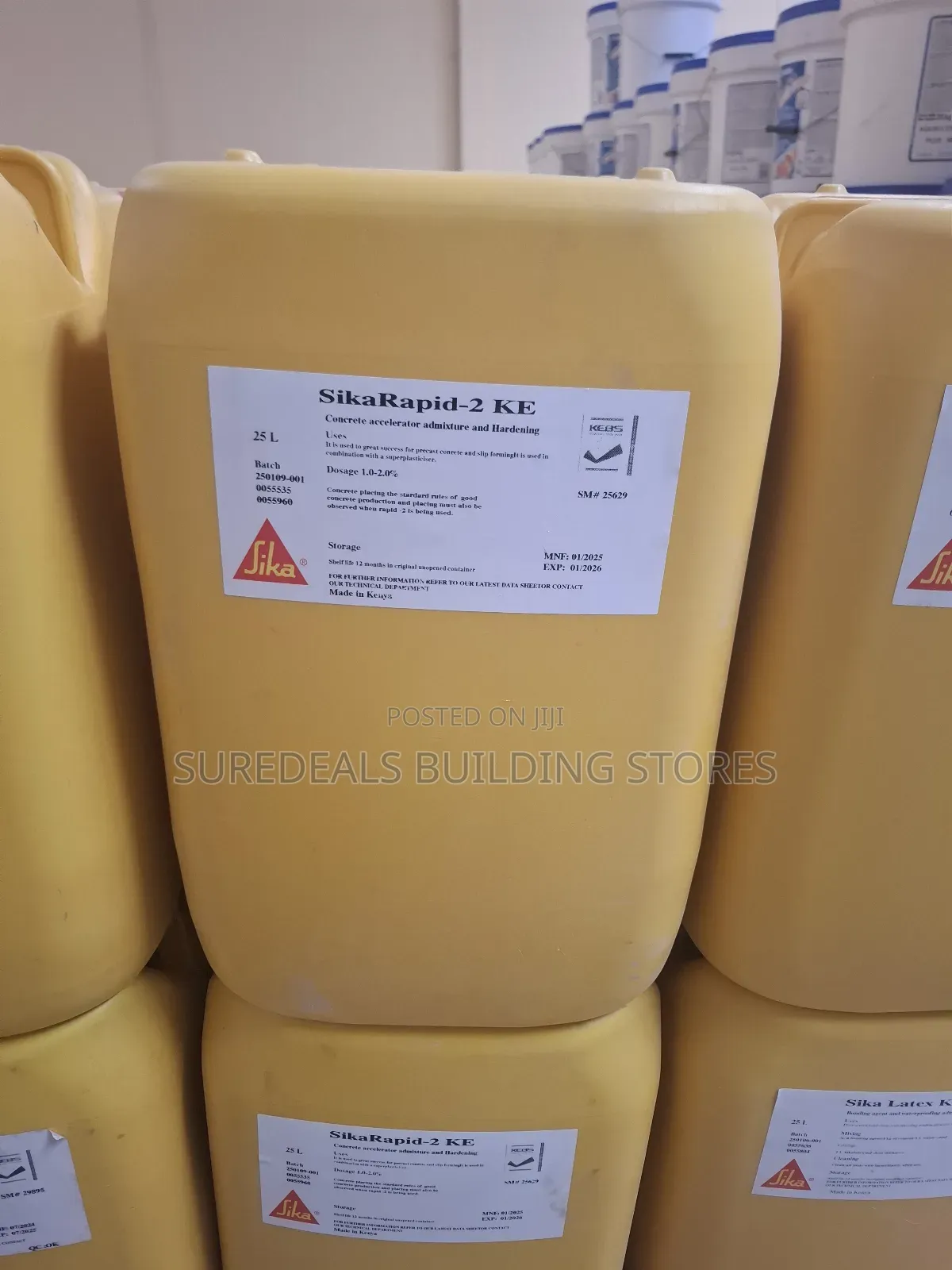 Sika Rapid 2-Fast Setting Concrete Accelerator