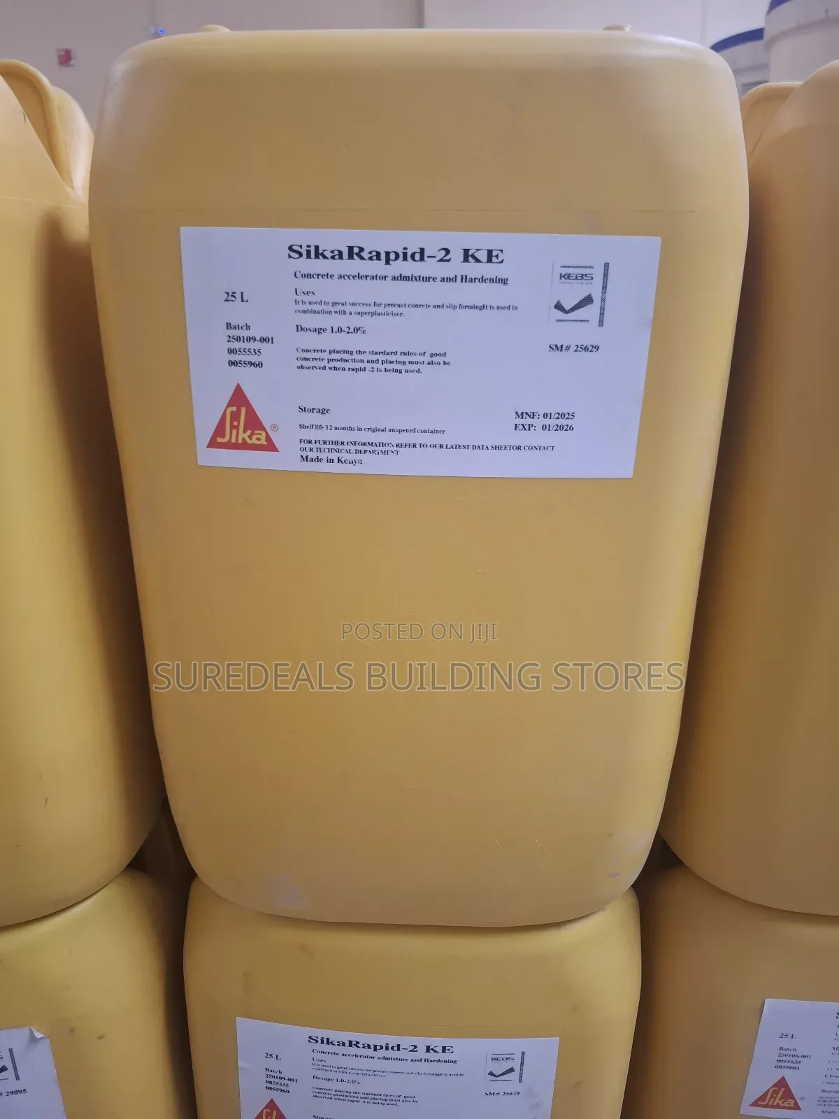 Sika Rapid 2-Fast Setting Concrete Accelerator