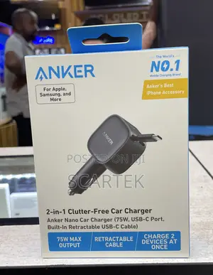 Anker 2 In I Clutter Free Car Charger