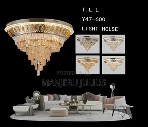 Elegant Round Chandelier Light