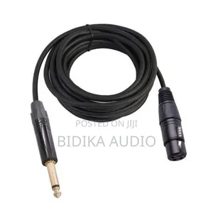 6.35 TRS Stereo Male to XLR Female Microphone Cable