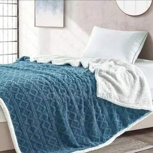 Blue Quality Couch Warmer/Fleece Blanket