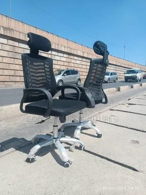 Black Mesh Unique Office Chair With Headrest Aw8jh