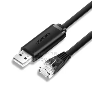 Ugreen Usb-a to Rj45 Console Cable 1.5m (Black) – Cm204