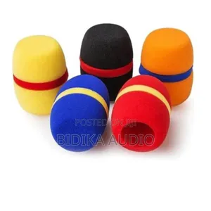 Original Multicolor Microphone Covers 5pcs
