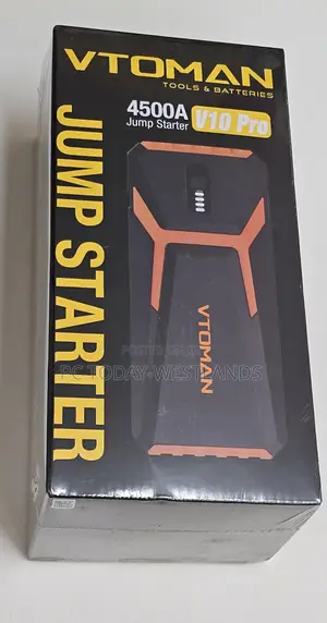Vtoman V10 Pro 4500a Jump Starter, Portabe Car Starter