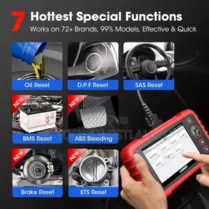 Launch Obd2 Scanner Crp123x V2.0, 2025 Lifetime
