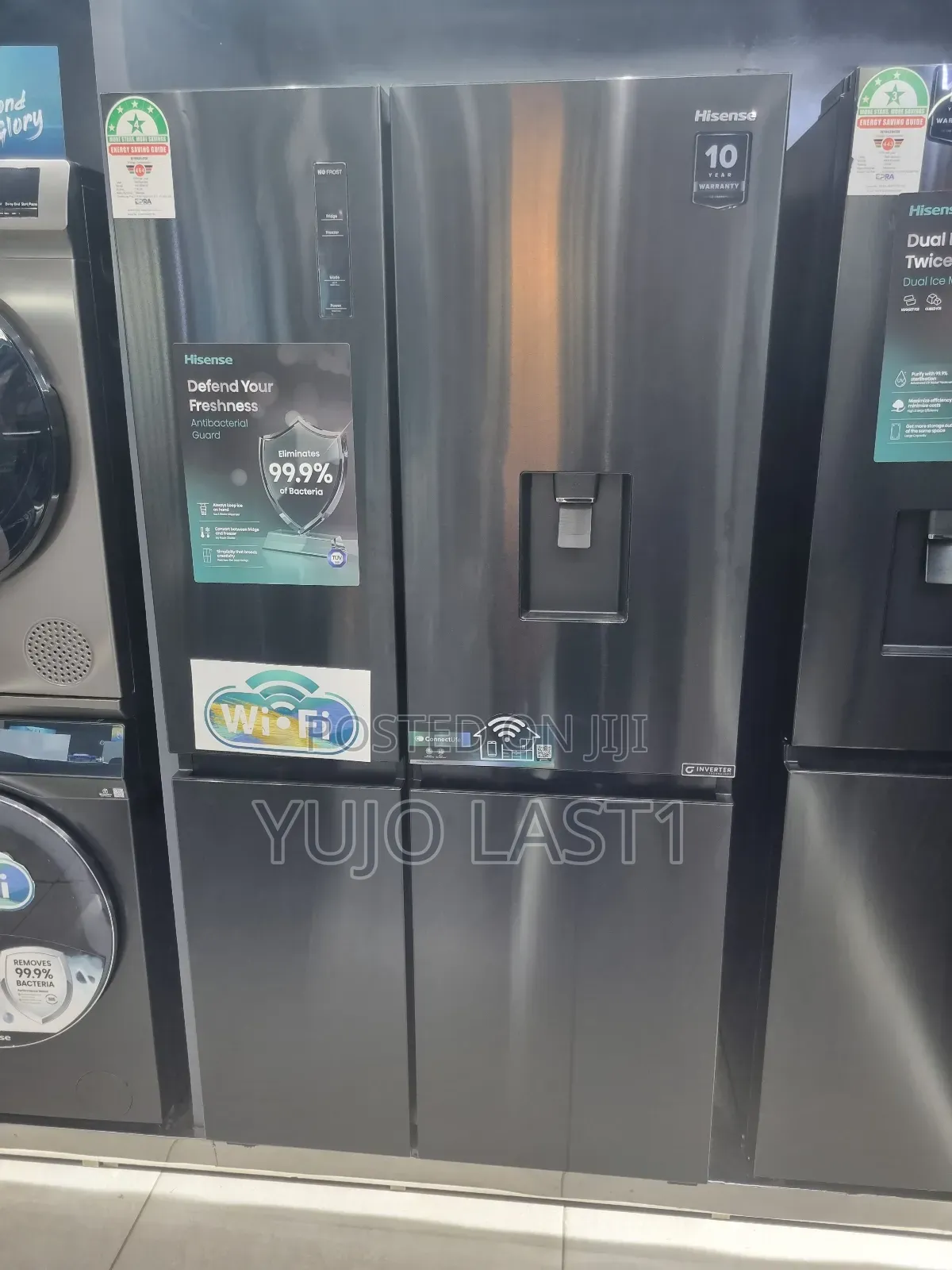 Hisense 628 Liters Ref628dr Side by Side Fridge