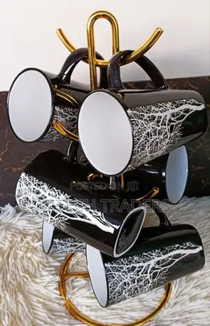*Black Tree Cups/Mugs