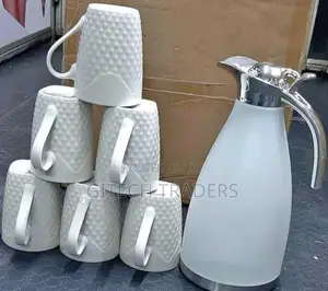 *White Flask Set Available