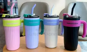Cups Stainless Steel Large Capacity Handle