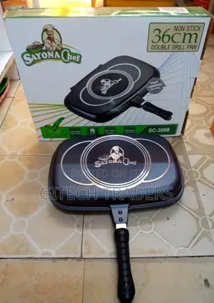 36cm Sayona Double Grill Pan