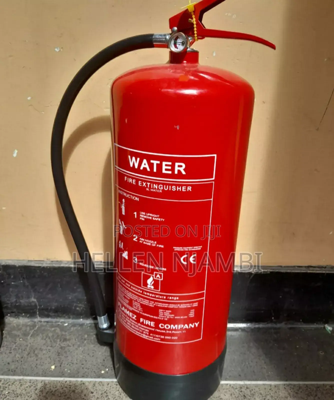 9l Water Fire Extinguisher