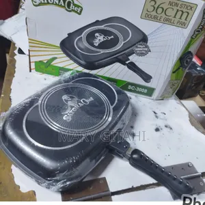 36 Cm Sayona Chef Double Grill Pan