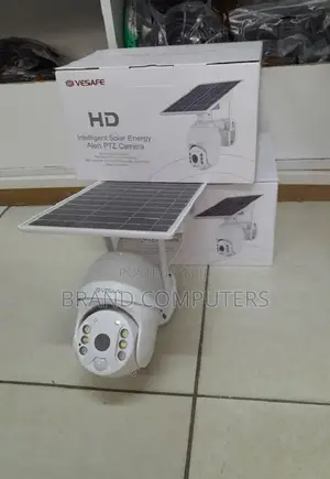 Solar Camera Powered PTZ 360° CCTV Wifi Enabled