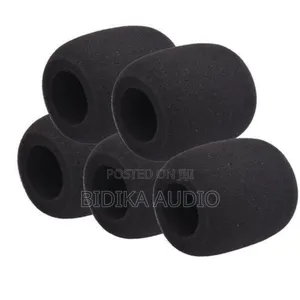 5pcs Microphone Foam Windshield Windscreen Noise Reduction