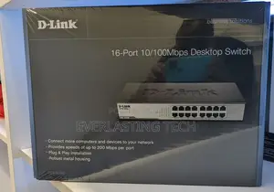 Dlink 16-Port Fast Ethernet Unmanaged Desktop Switch
