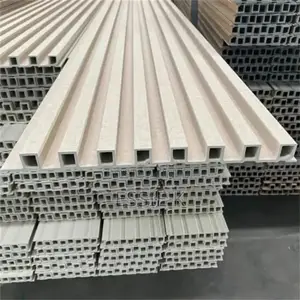 High Quality Wood Plastic Composite Panels Fluted
