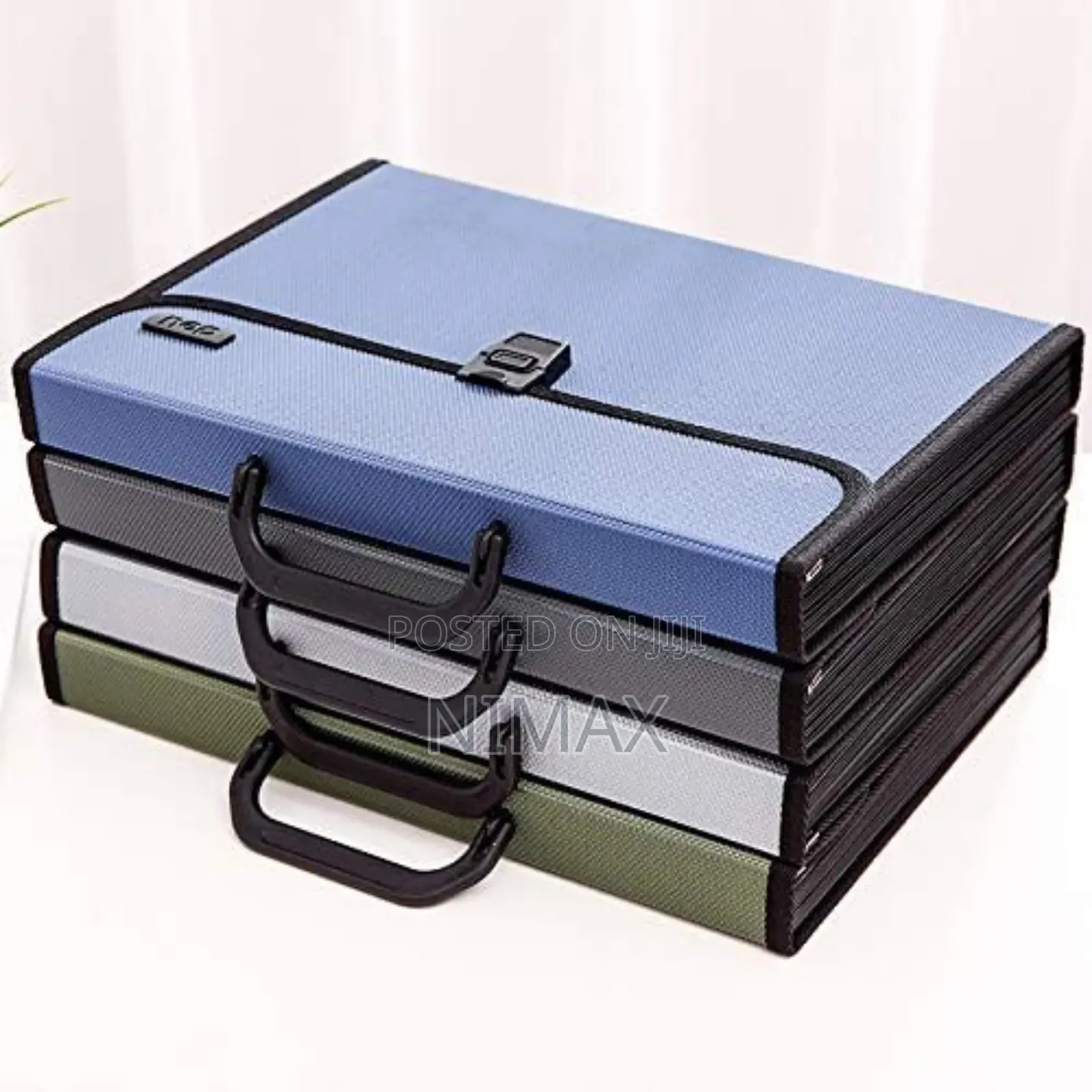 Deli File Folder With 12 Pockets for Documents