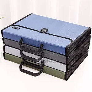Deli File Folder With 12 Pockets for Documents