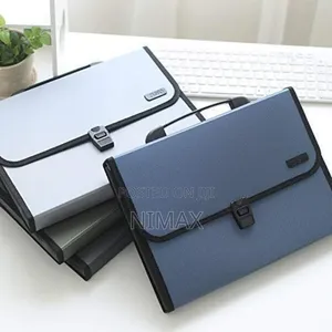 Deli File Folder With 12 Pockets for Documents