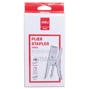 Deli Plier Stapler 24/6 26/6 Stationery