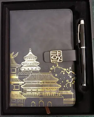 Black Executive Notebook Gift Set