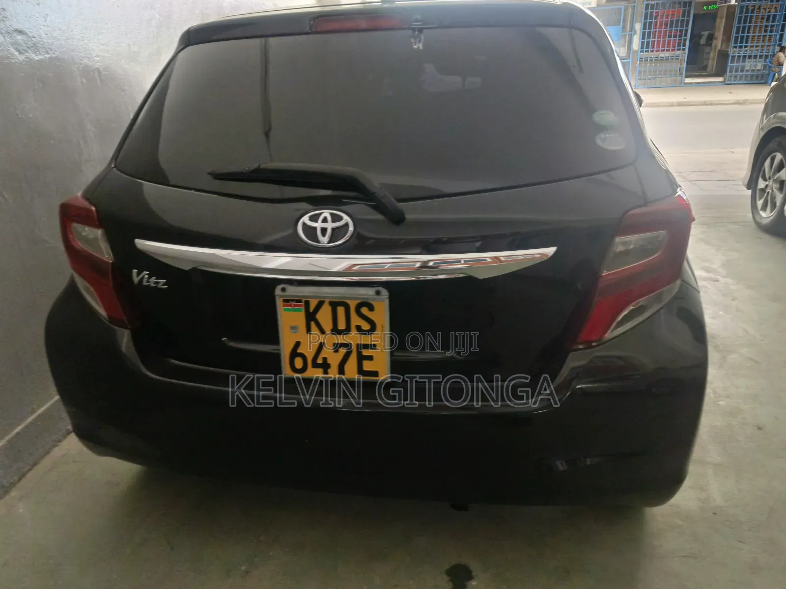 Toyota Vitz 2017 Black