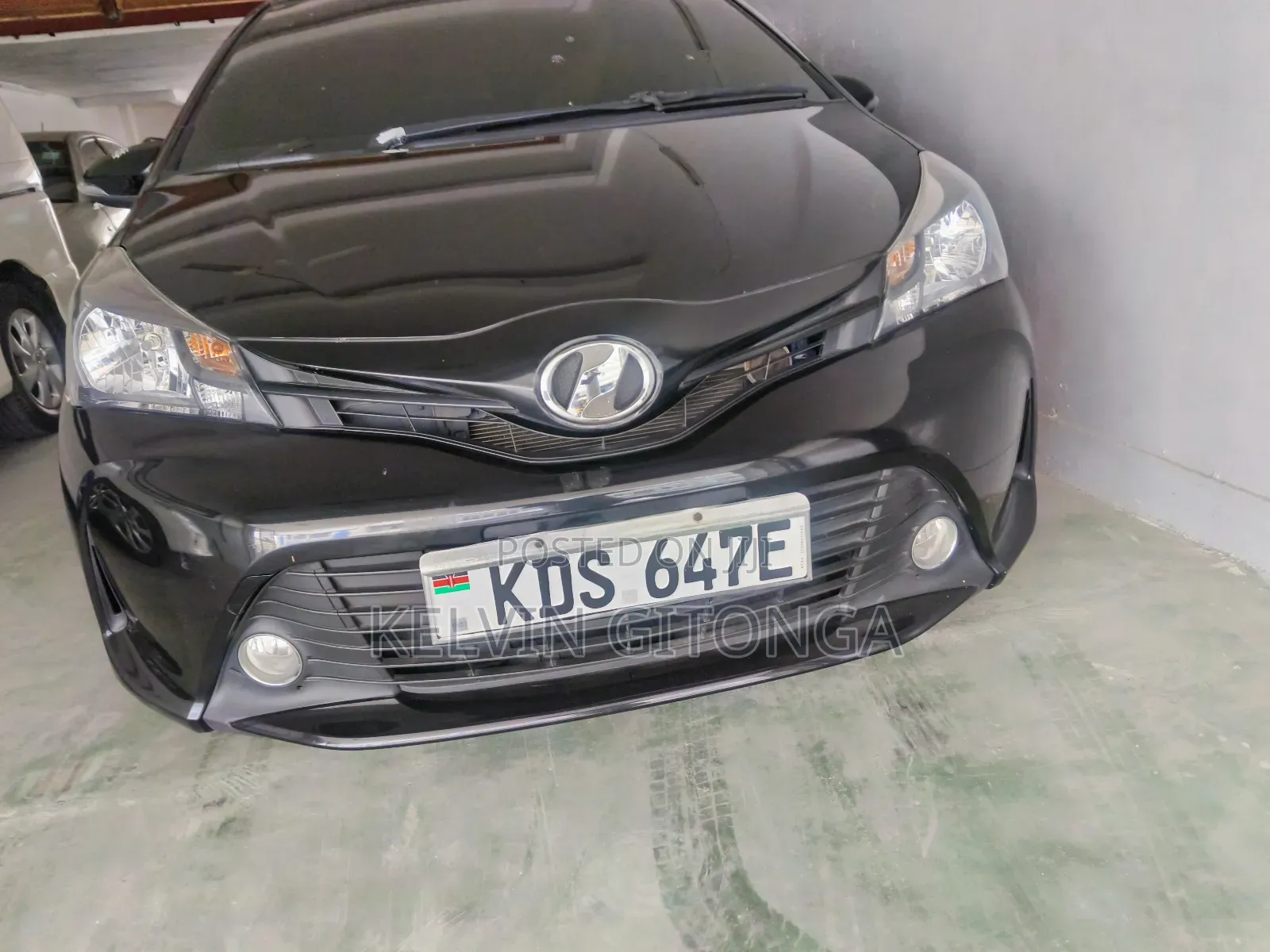 Toyota Vitz 2017 Black