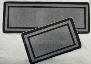 2pc Solid Colour Quality Kitchen Mats