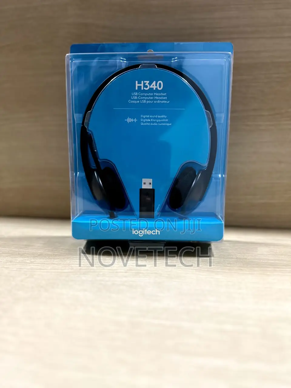 Logitech Usb Headset H340,Noise Cancelling Windows and Mac